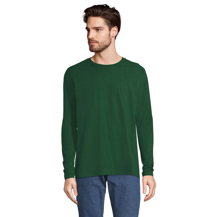 IMPERIAL LSL MEN t-shirt 19 S02074-BO - Ciemno-Zielony