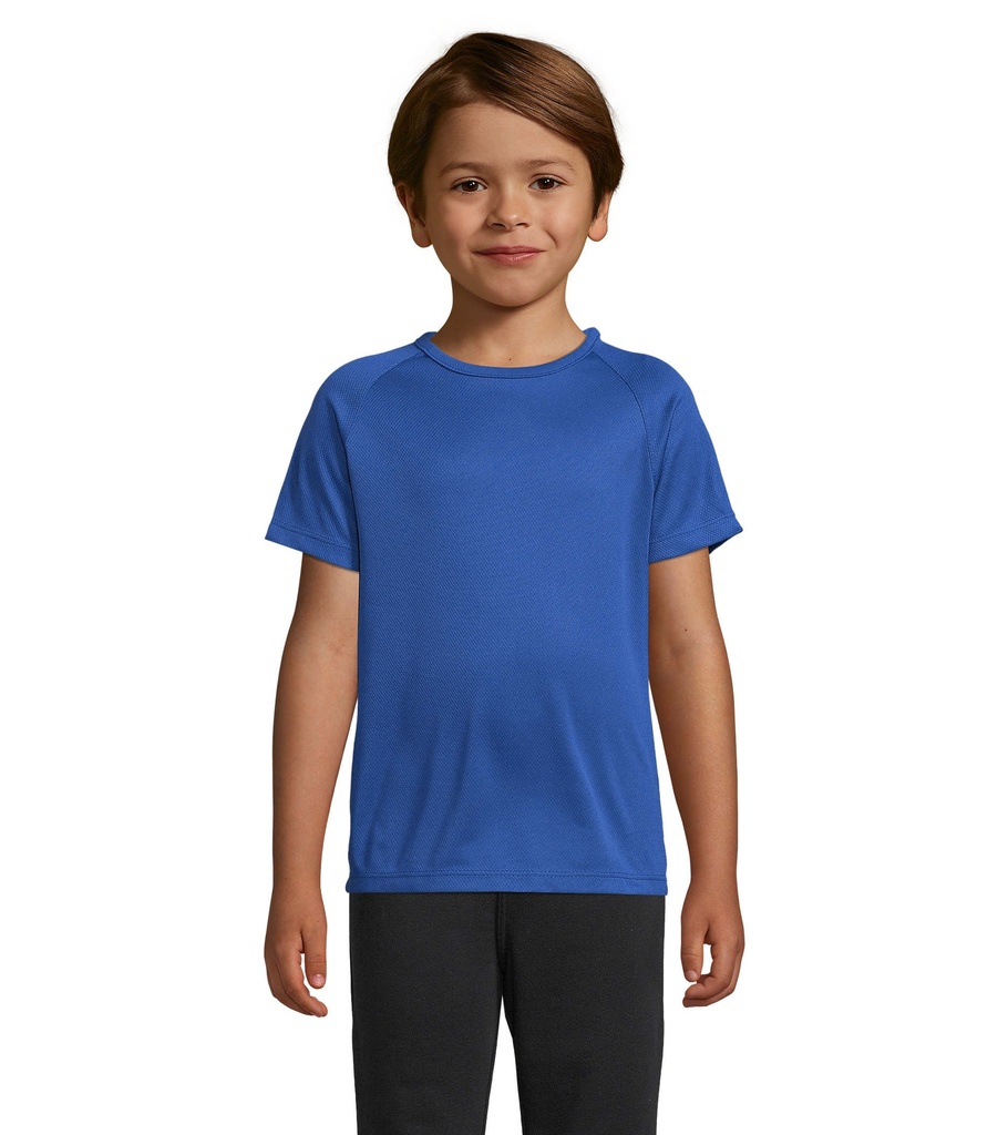 SPORTY Dzieciecy T-Shirt S01166-RB - Niebieski