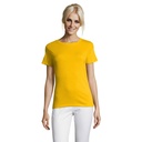 REGENT Damski T-Shirt 150g S01825-GO - Dorado