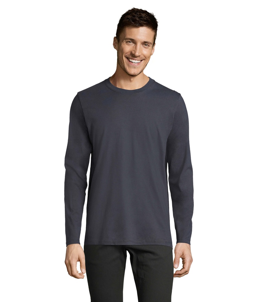 IMPERIAL LSL MEN t-shirt 19 S02074-MU - Mysi Szary