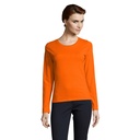 IMPERIAL LSL DAMSKA T-SHIRT S02075-OR - Pomaranczowy