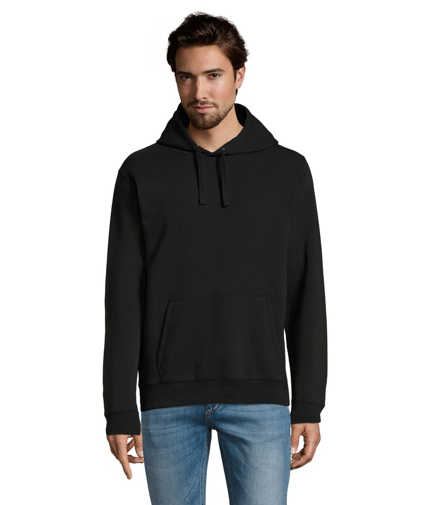 SPENCER BLUZA Z KAPTUREM S02991-BK - Czarny