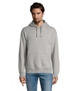 SPENCER BLUZA Z KAPTUREM S02991-GY - Szary Melanz 2