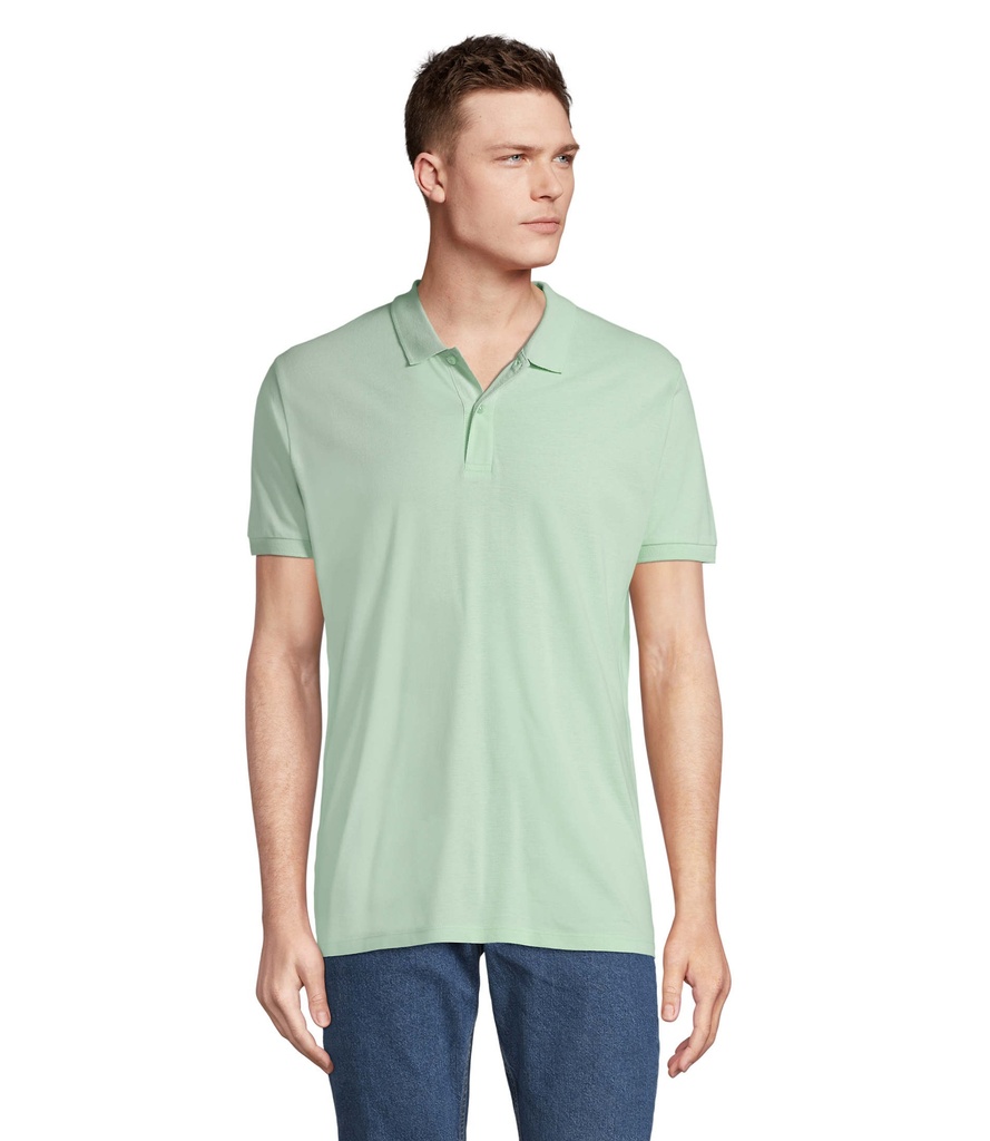 PLANET MEN polo 170g S03566-GN - Frozen Green