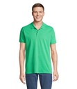 PLANET MEN polo 170g S03566-EO - Wiosenna Zielen