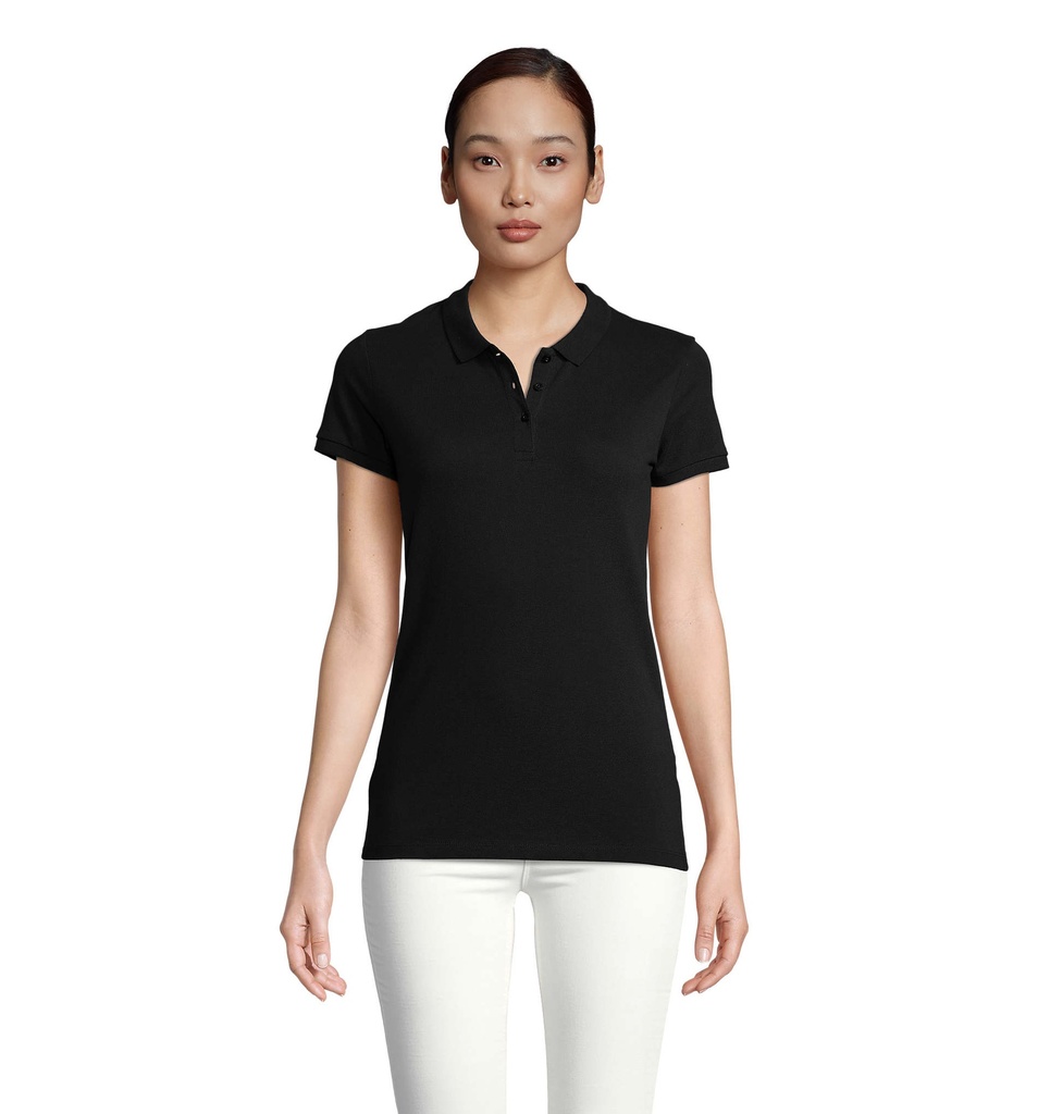 PLANET WOMEN polo 170g S03575-BK - Czarny