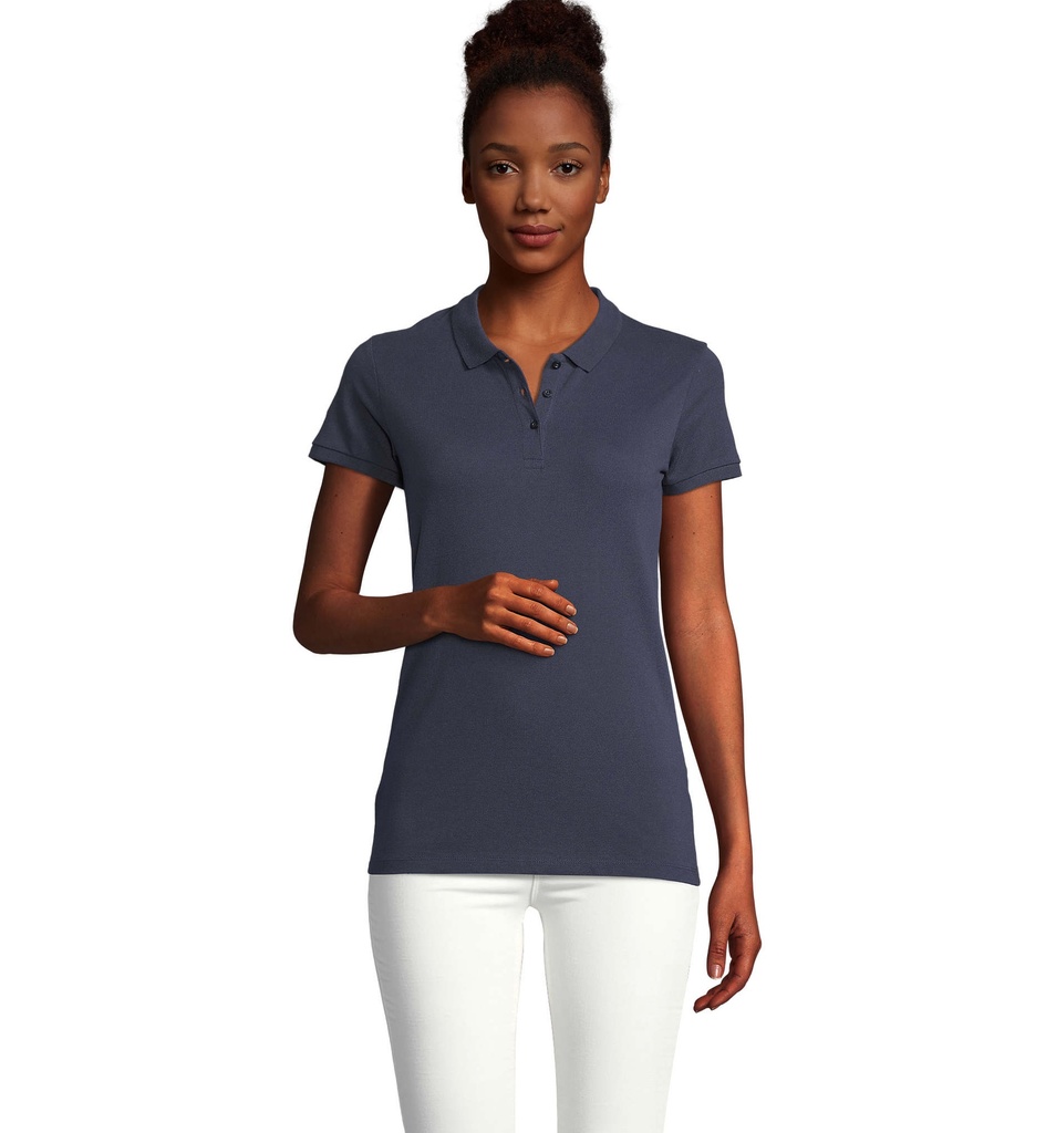 PLANET WOMEN polo 170g S03575-FN - French Navy