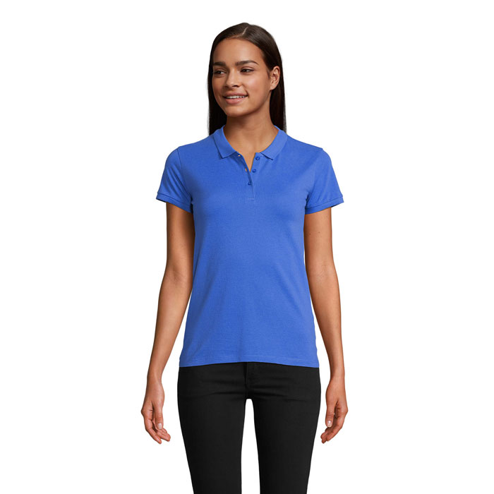 PLANET WOMEN polo 170g S03575-RB - Niebieski