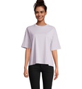 BOXY WOMEN T-SHIRT OVERSIZE - Lilac