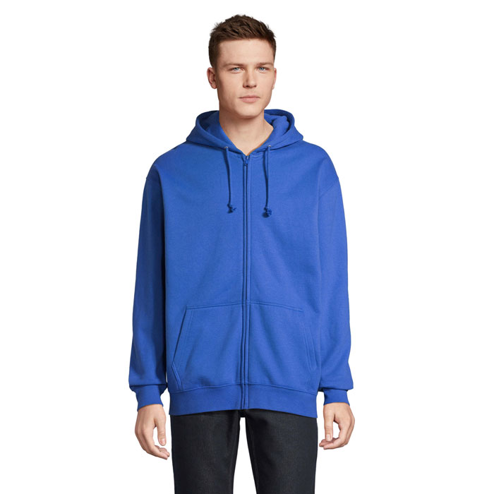 CARTER Bluza z kapturem S03812-RB - Niebieski