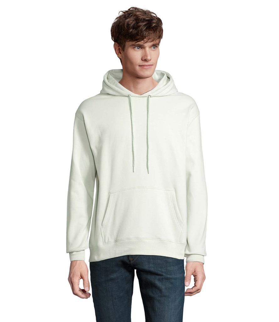 CONDOR Uni Bluza z kapturem S03815-CI - Creamy Green