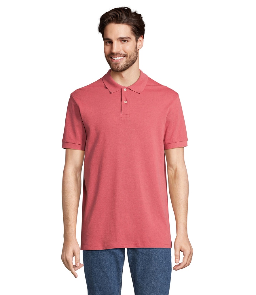 PACIFIC MEN POLO S04439-FY - Folk Pink Twin