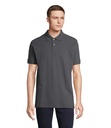 PACIFIC MEN POLO S04439-MU - Mysi Szary