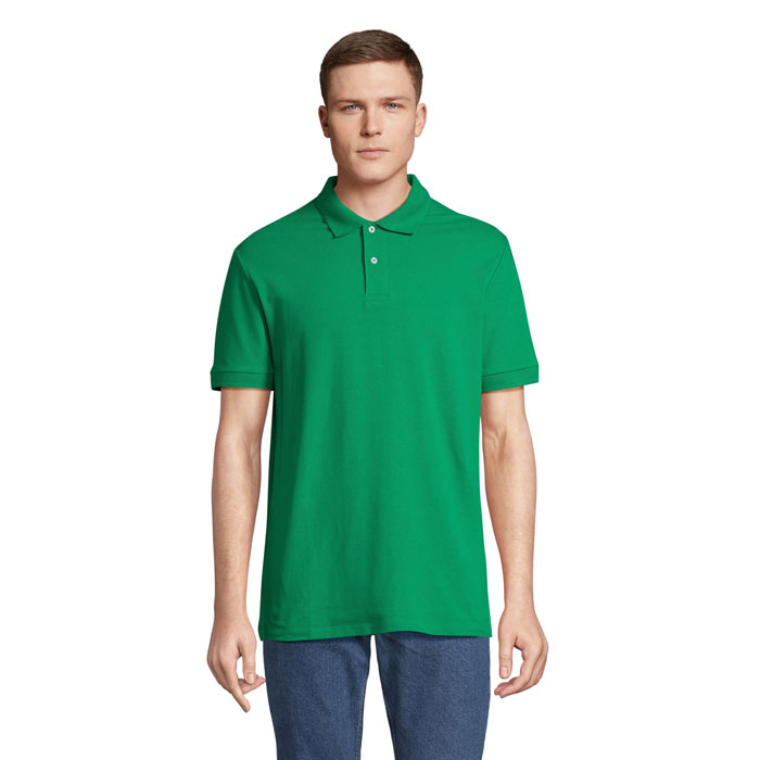 PACIFIC MEN POLO S04439-KG - Zielony