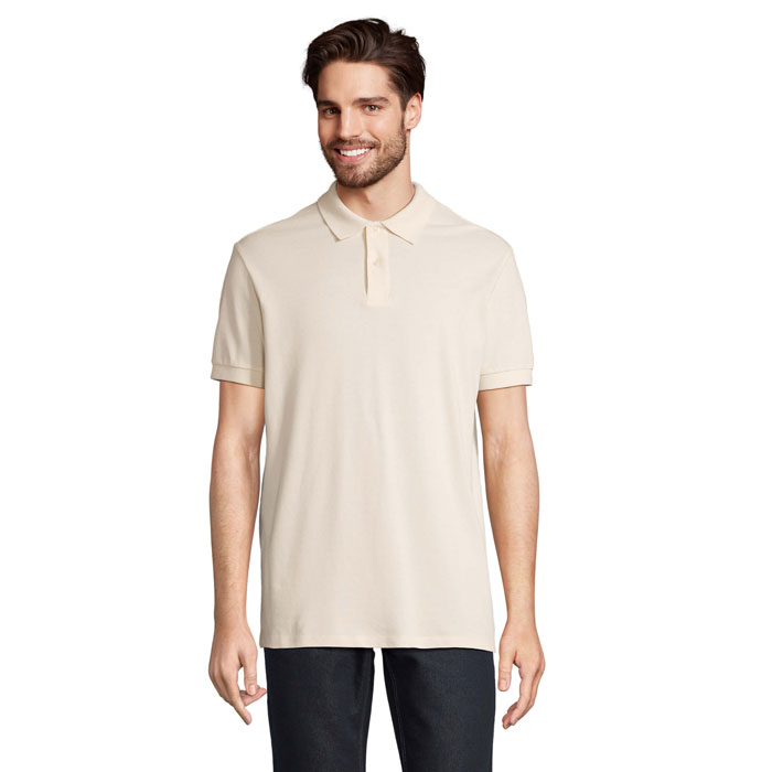 PACIFIC MEN POLO S04439-NA - Natural