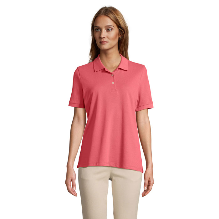 PACIFIC WOMEN POLO S04440-FY - Folk Pink Twin