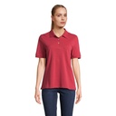PACIFIC WOMEN POLO S04440-FR - Folk Red Twin