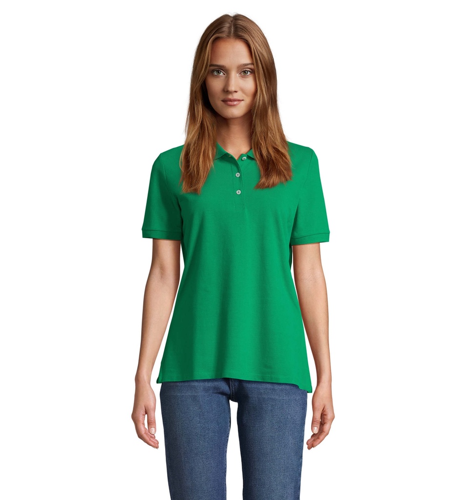 PACIFIC WOMEN POLO S04440-KG - Zielony