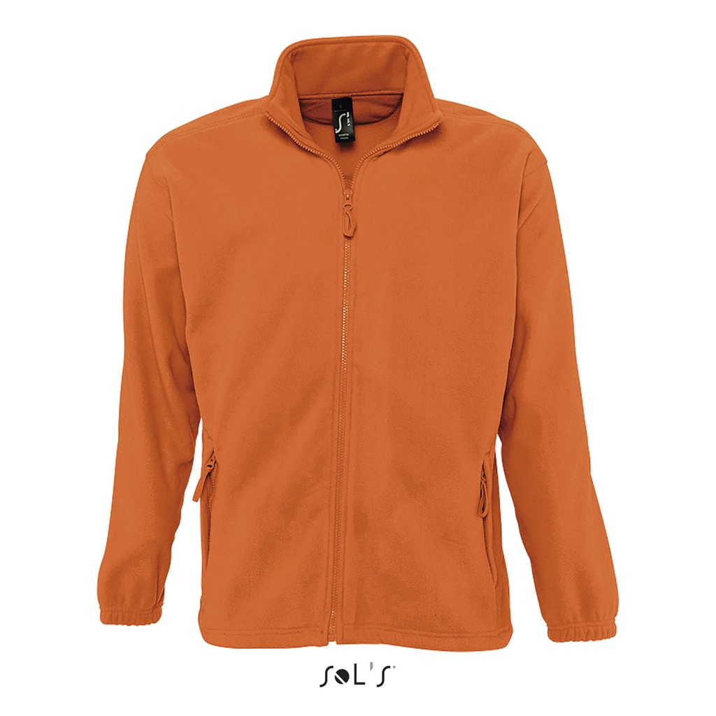 NORTH Bluza polarowa S55000-OR - Pomaranczowy