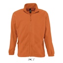 NORTH Bluza polarowa S55000-OR - Pomaranczowy