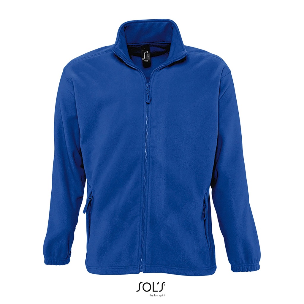NORTH Bluza polarowa S55000-RB - Niebieski