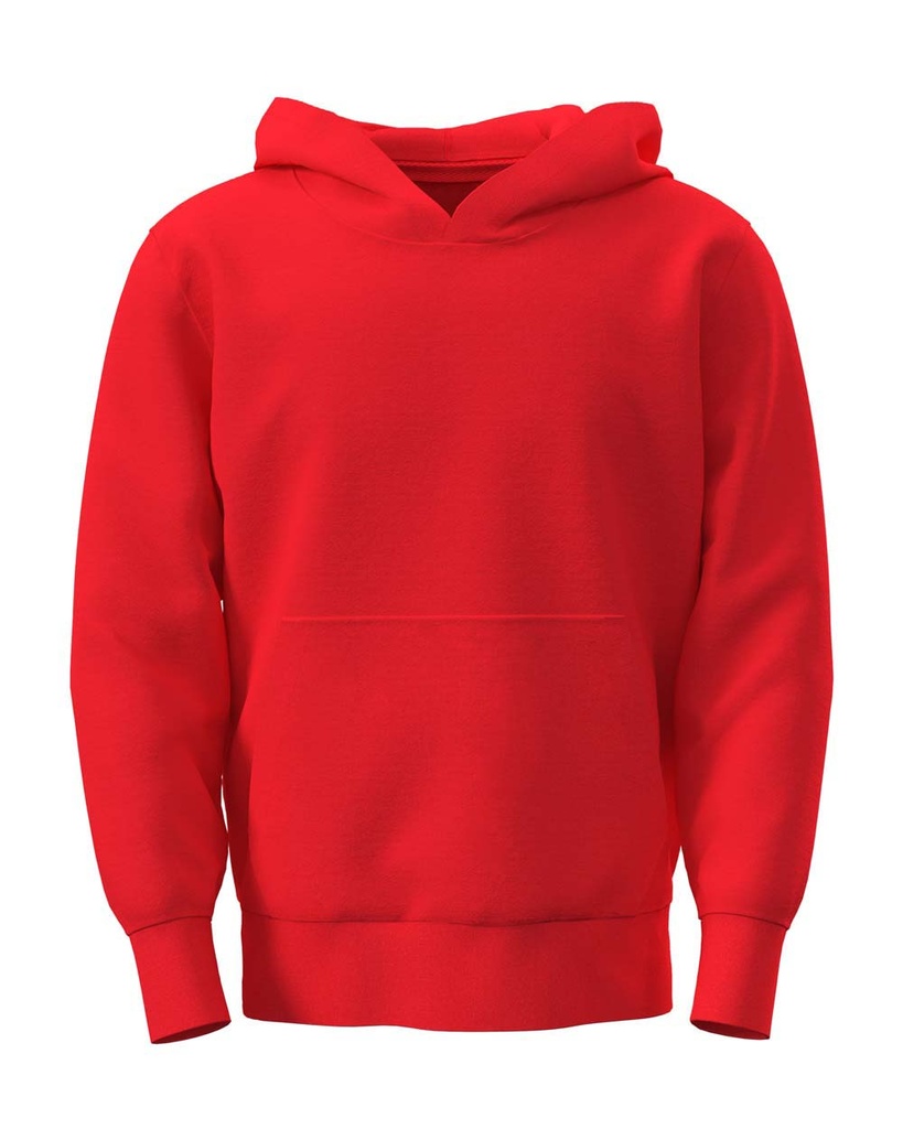 Bluza dziecieca klasyczna z kapturem S421 - Scarlet Red