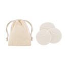 Płatki kosmetyczne wielokrotneg - Bezowy