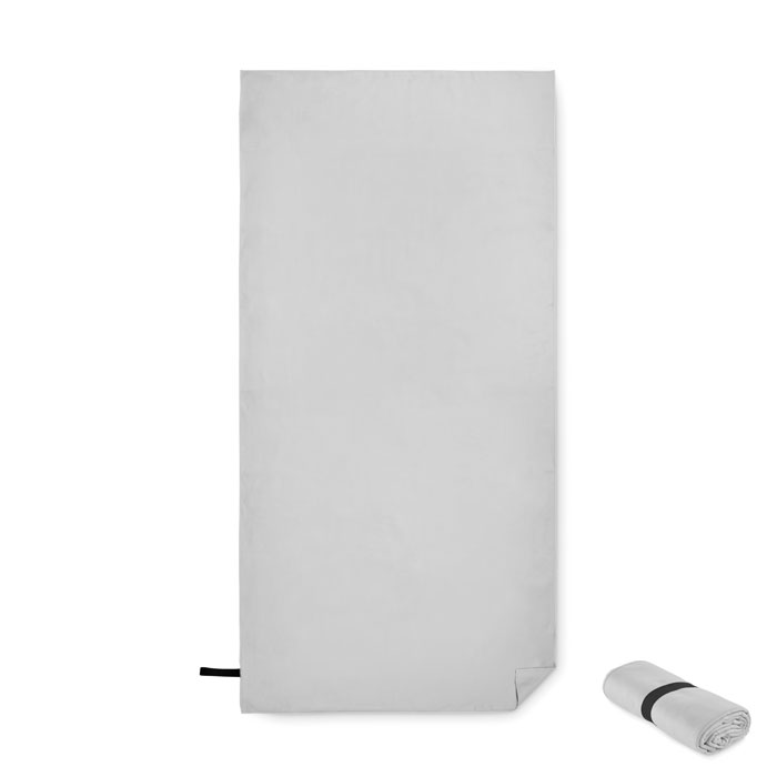 Dwustronny recznik z mikrofibry MO2583-07 - Szary
