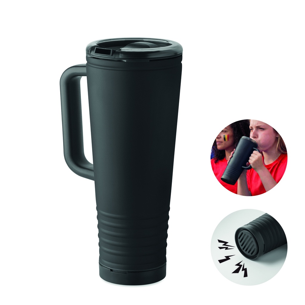 Dwuscienny kubek Howler 700 ml MO2995-03 - Czarny