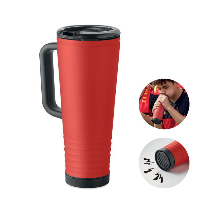 Dwuscienny kubek Howler 700 ml MO2995-05 - Czerwony