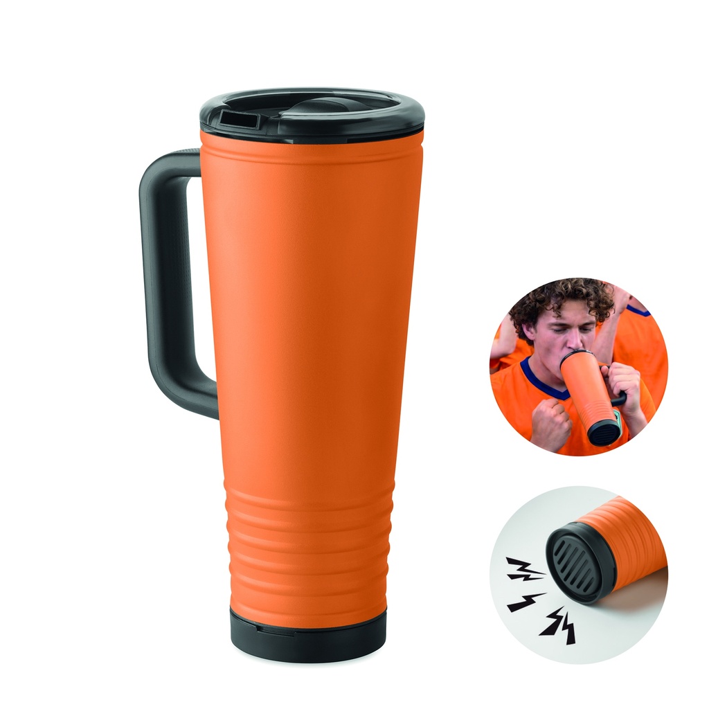 Dwuscienny kubek Howler 700 ml MO2995-10 - Pomaranczowy