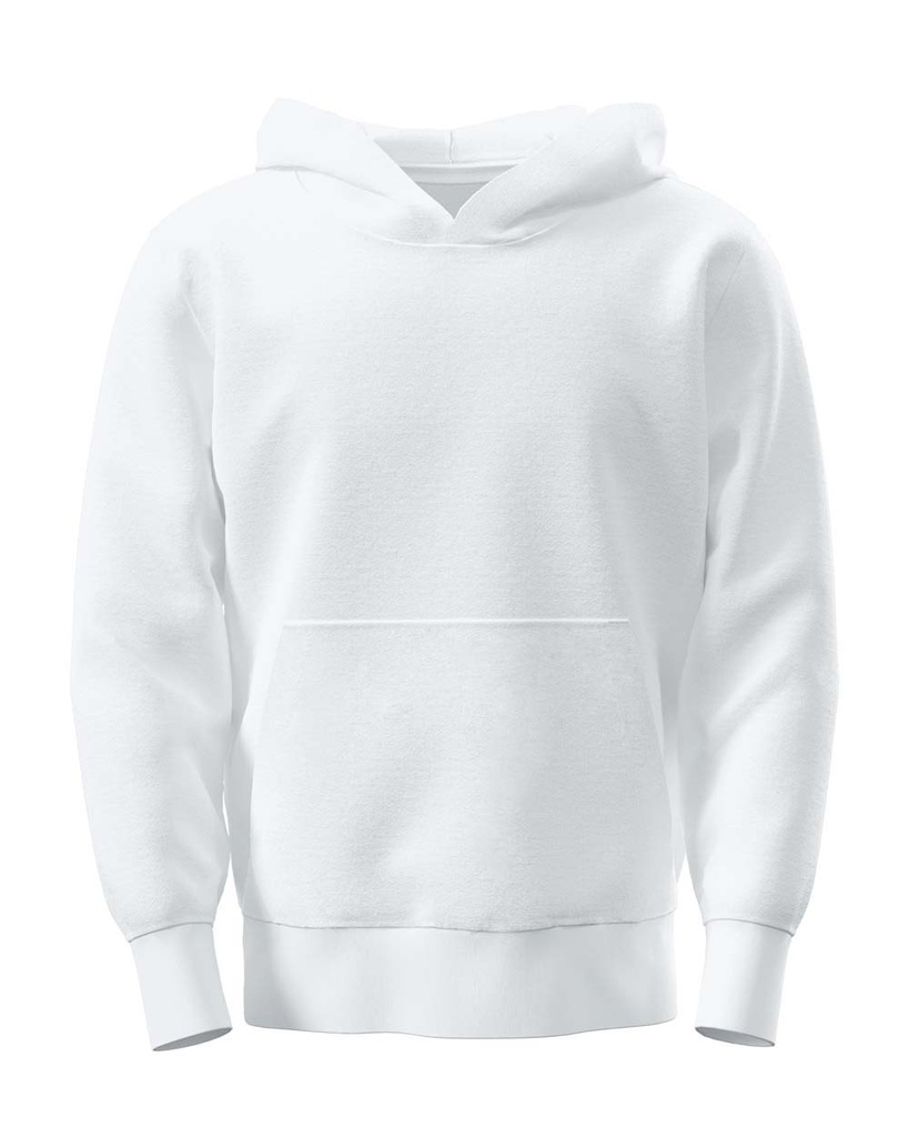 Bluza Dziecieca klasyczna z kapturem S421 - White