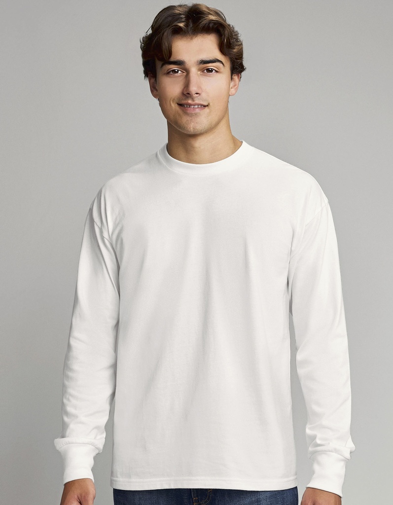 Bluza Oversize Bawelniana Poliestrowa NX9007 - White