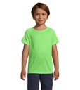 SPORTY Dziecięcy T-Shirt - Neon Green