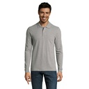 PERFECT LSL MESKA POLO 180 S02087-GY - Szary Melanz 2