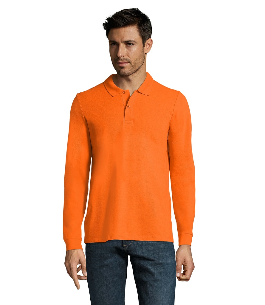 PERFECT LSL MESKA POLO 180 S02087-OR - Pomaranczowy