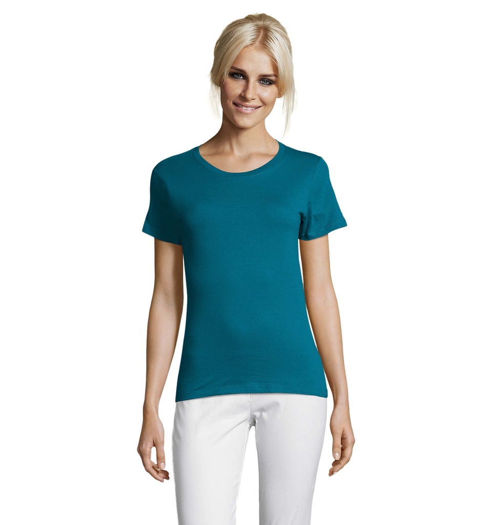 REGENT Damski T-Shirt 150g S01825-DU - Kacze Jajo