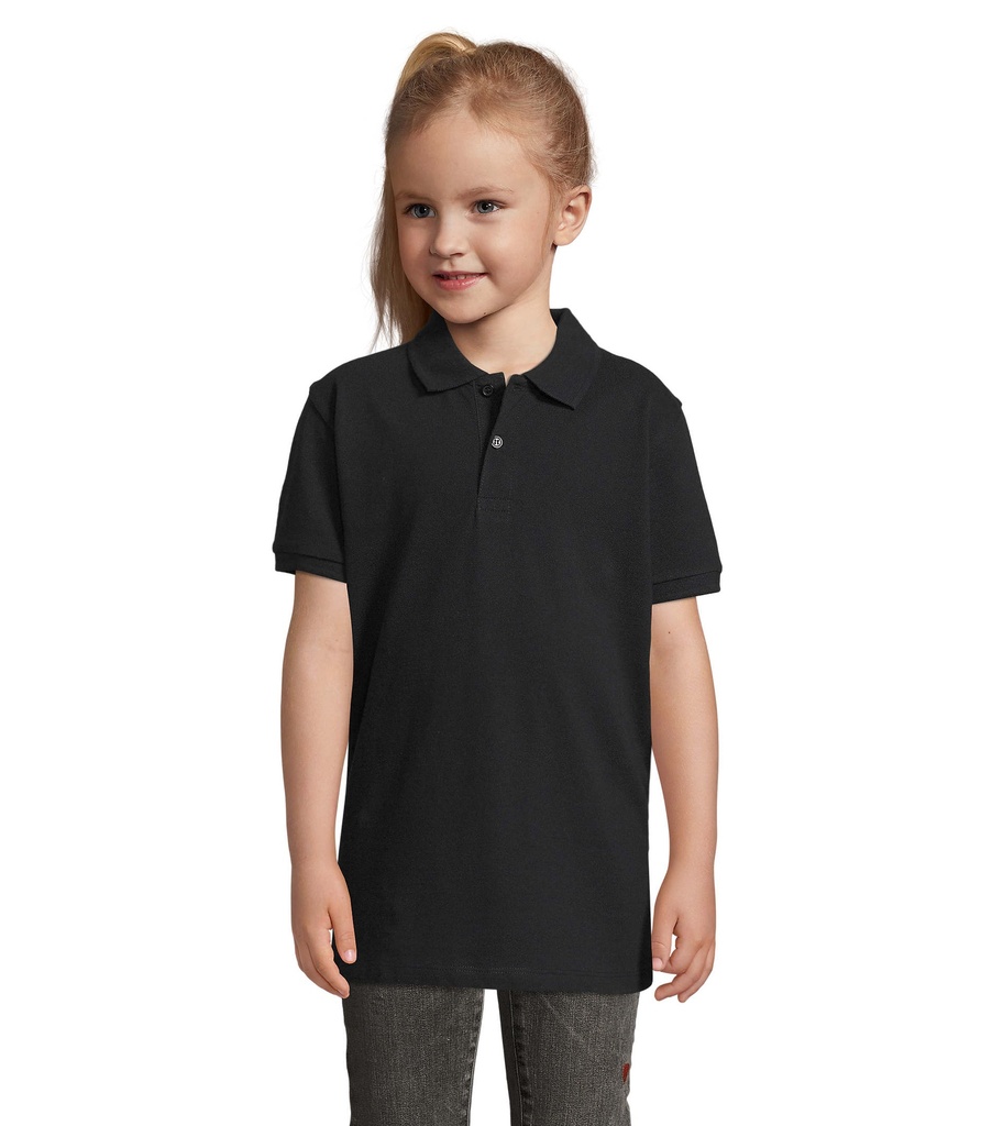 PERFECT Dzieciece POLO 180g S02948-BK - Czarny