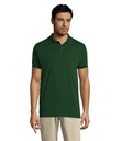 PRIME Meskie polo 200g S00571-BO - Ciemno-Zielony