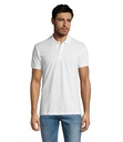 PRIME Meskie polo 200g S00571-WH - Bialy