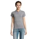 PRIME Damskie POLO 200g S00573-GY - Szary Melanz 2