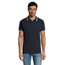 PASADENA MESKA POLO S00577-FW - Francuski Granatowy/bialy