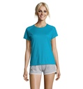 SPORTY Damski T-Shirt 140g - Aqua
