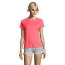 SPORTY Damski T-Shirt 140g S01159-NC - Neon Coral