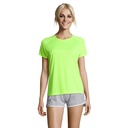 SPORTY Damski T-Shirt 140g S01159-NE - Neon Yellow
