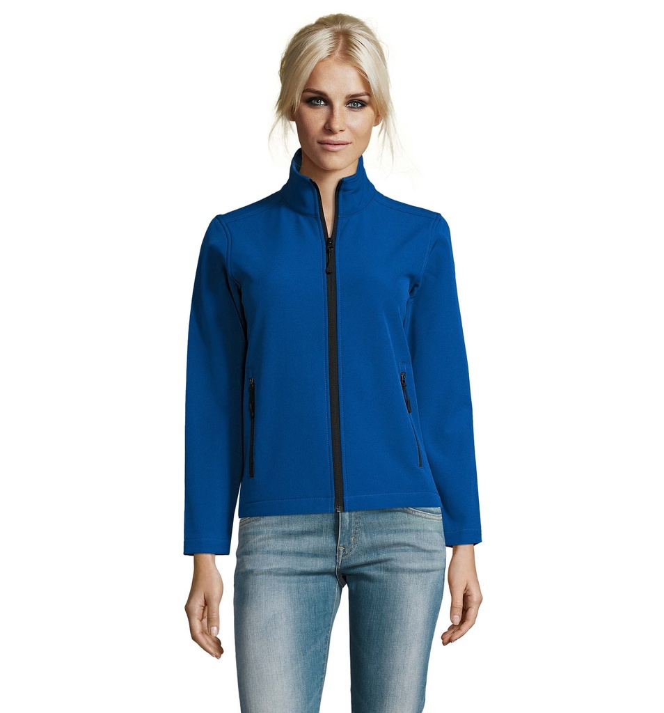 RACE Damskie Softsh. Kurtka S01194-RB - Niebieski