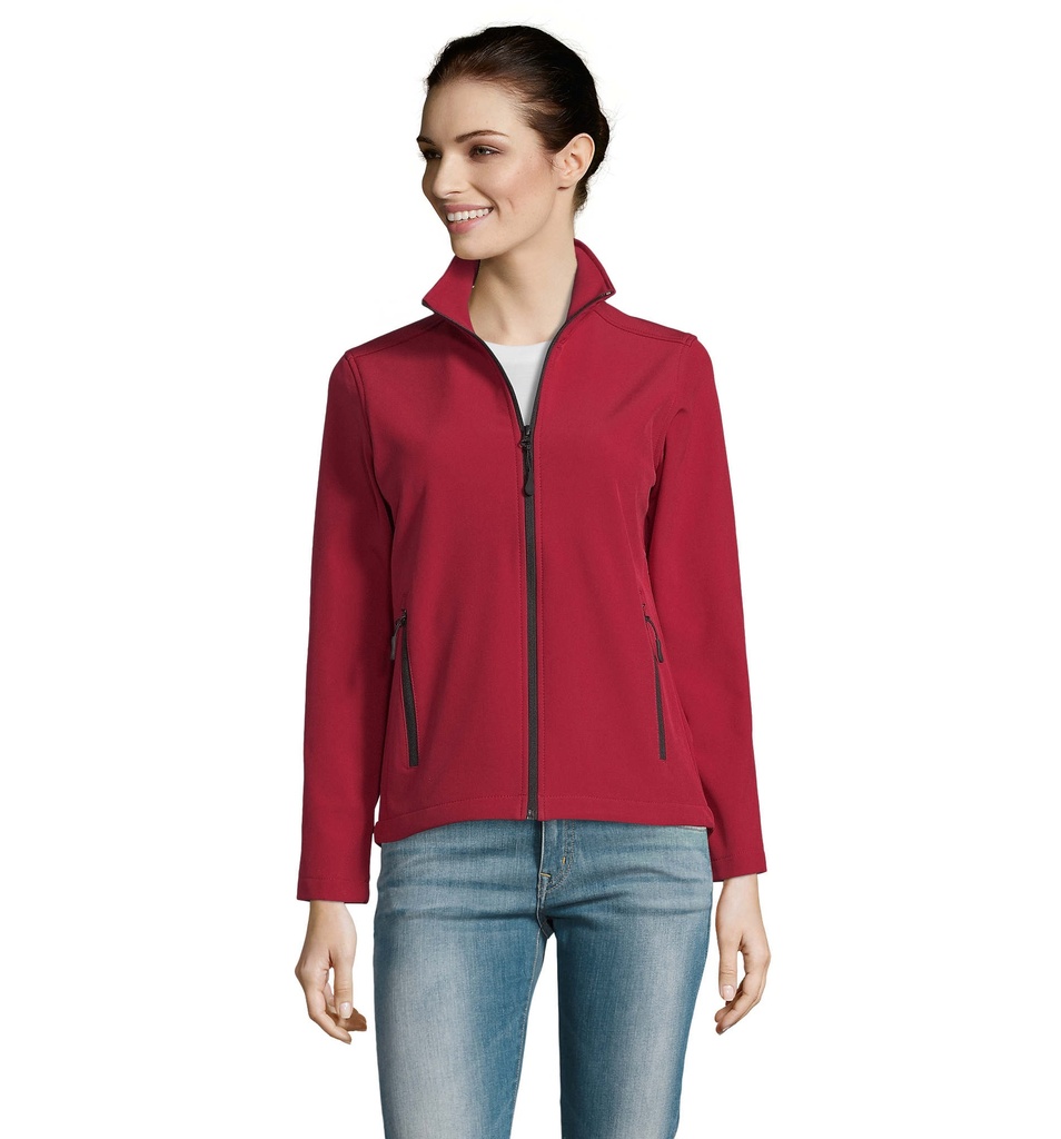 RACE Damskie Softsh. Kurtka S01194-PE - Pepper Red