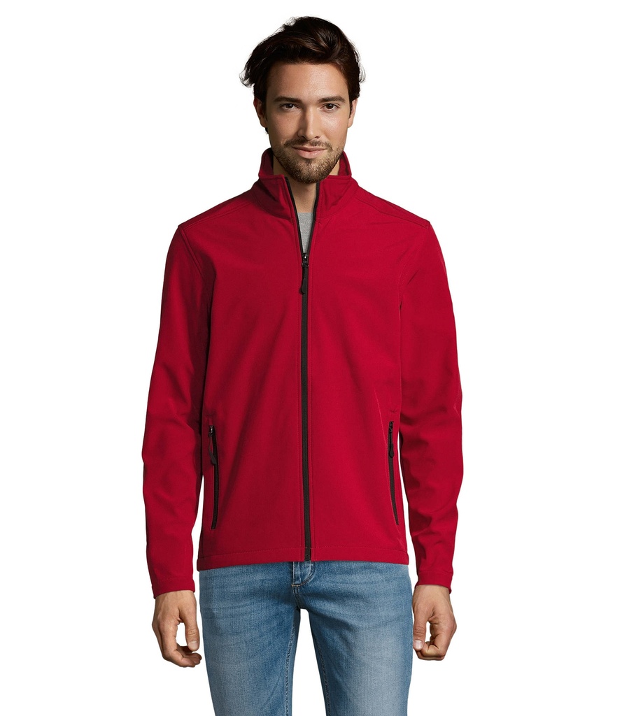 RACE męski softshell S01195-PE - Pepper Red