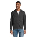 STONE UNI HOODIE 260g - Charcoal Melange