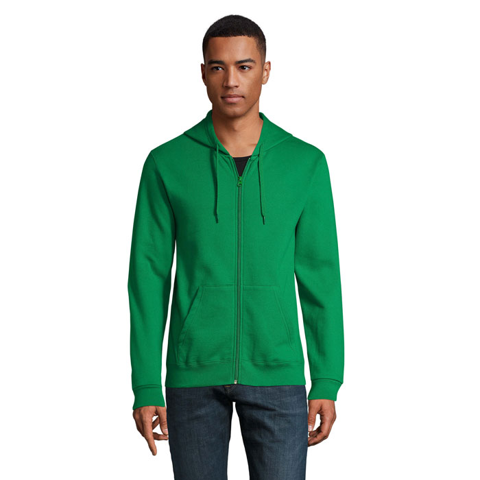 STONE UNI HOODIE 260g S01714-KG - Zielony